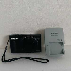 ★ 中古 Canon PowerShot SX610 HS ブラック バッテリーチャージャー SDカード8GB付