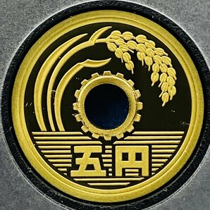 1円~ 2005年 平成17年 通常プルーフ貨幣セット 額面666円 年銘板有 全揃い 記念硬貨 記念貨幣 貨幣組合 日本円 限定貨幣 P2005の画像7