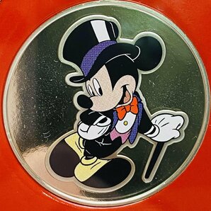 2003年(平成15年) ミッキーマウス 記念 プルーフ 貨幣セット 額面合計666円 銀約20g 美品 硬貨未使用 造幣局 同梱可の画像3