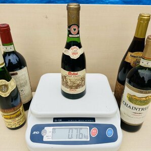 1円~ 未開栓 6本 CHIANTI CLASSICO DOCG 1969 ラグリマ デル ソル メゾン カステル メドック 古酒 目減り U143の画像9