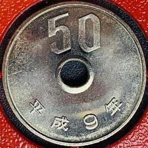 1997年 平成9年 通常 ミントセット 貨幣セット 額面666円 記念硬貨 記念貨幣 貨幣組合 コイン coin M1997の画像8