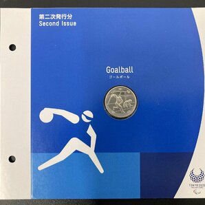 2020年 令和2年 東京2020パラリンピック競技大会記念500円バイカラー100円クラッドコンプリート貨幣セット 額面1200円 未使用 MT2020rの画像5