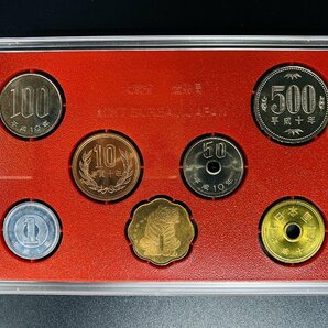 1円~ 1998年 平成10年 通常 ミントセット 貨幣セット 額面6660円 記念硬貨 記念貨幣 貨幣組合 コイン coin M1998_10の画像6
