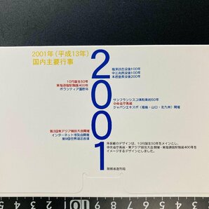 2001年 平成13年 通常 ミントセット 貨幣セット 額面666円 記念硬貨 記念貨幣 貨幣組合 コイン coin M2001の画像2