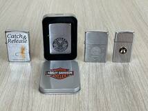 Zippo ジッポ　ハーレーダビッソン　他3個　4個　まとめ_画像1