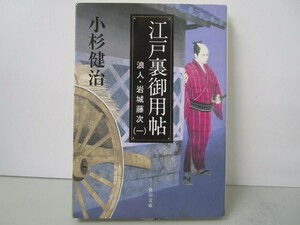 江戸裏御用帖 浪人・岩城藤次(1) (角川文庫) k0603 B-10