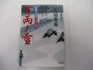 万両ノ雪 ─ 居眠り磐音江戸双紙 23 (双葉文庫) (双葉文庫 さ 19-23 居眠り磐音江戸双紙) k0603 B-4