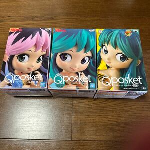 Qposket うる星やつら　LUM 未開封フィギュア3個詰め合わせセット