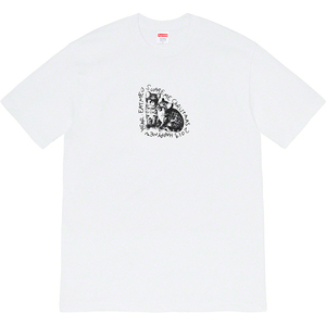 新品未使用 19AW Supreme シュプリーム Eat Me Tee イートミー クリスマス Tシャツ ホワイト 白 L