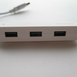 バッファロー BUFFALO USB ハブ USB2.0 バスパワー 4ポート ホワイト BSH4U055U2WHの画像4