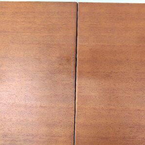 【美品】ACTUS H.W.F ダイニングテーブルTYPEーB 14万 マホガニー材 北欧スタイル ドローリーフテーブル エクステンションテーブルの画像5