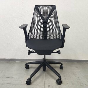 【美品】HermanMiller ハーマンミラー Sayl Chairs セイルチェア 11万 アジャスタブルアーム オフィスチェア デスクチェア Oの画像2