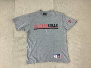 【古着】Men's Champion チャンピオン CHICAGO BULLS シカゴブルズ バスケットチーム チームシャツ 夏服 Tシャツ / ヴィンテージ USA