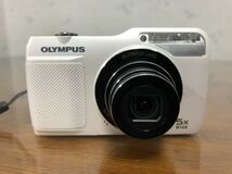 99ZB4271 OLYMPUS オリンパス VG-170 コンパクトデジタルカメラ ホワイト バッテリーあり_画像2