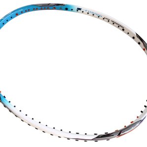 ◆送料込◆apacs◆Z-FUSION WHITE/BLUE◆5U◆Hi-SPEED＆POWER◆6.4mm Extra Slim Shaft◆バドミントンラケット◆ホワイトブルー◆白青