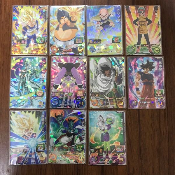 スーパードラゴンボールヒーローズ mm3弾SRセット ブロリー無し