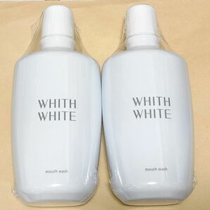 WHITH WHITE フィスホワイト　マウスウォッシュ　洗口液　300ml 2個セット