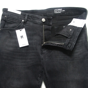 新品 PT TORINO DENIM ピーティートリノデニム ストレッチ デニム ジーンズ SWING SUPER SLIM FIT ウオッシュブラック 35 PT01 PT05の画像5