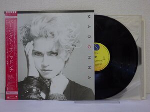 LP レコード 帯 Madonna マドンナ バーニング アップ 【 E+ 】 E10965Z