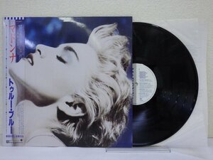 LP レコード 帯 MADONNA TRUE BLUE マドンナ トゥルー ブルー 【 E+ 】 E10963Z