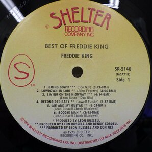 LP レコード Freddie King フレディ キング The Best Of Freddie King 【 E+ 】 D16618Zの画像3