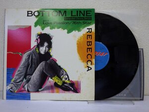 レコード REBECCA レベッカ BOTTOM LINE ボトム ライン 【 E+ 】 D16559Z