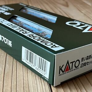 ☆新品同様・送料込☆ KATO カトー 10-1561 青い森鉄道 青い森701系 2両セットの画像4