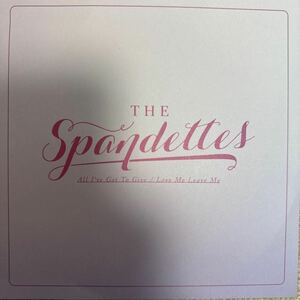 新品○THE SPANDETTES / All I've Got to Give c/w. Love Me Leave Me　Lemuria P-Vine