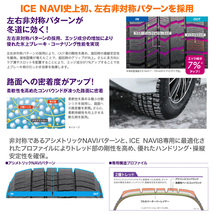 【2023年製】 グッドイヤー ICE NAVI アイスナビ 8 日本製 195/55R16 87Q スタッドレスタイヤのみ・送料無料(1本)_画像3