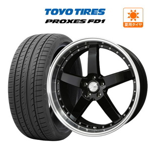 サマータイヤ ホイール 4本セット BADX ロクサーニ グラスターファイブ TOYO プロクセス FD1 245/35R21 アルファード 30 等