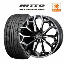 サマータイヤ ホイール 4本セット ウェッズ クレンツェ ジルドーン 384EVO NITTO NT555 G2 245/35R21 アルファード 30 等_画像1