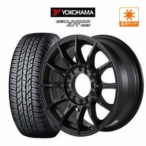 200系 ハイエース ホイール 4本セット 5ZIGEN ゴジゲン ブラックマン ジーアイ YOKOHAMA ジオランダー A/T(G015) 215/65R16