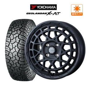 サマータイヤ ホイール 4本セット ウェッズ マッドヴァンス X タイプM ヨコハマ ジオランダー X-AT (G016) 165/65R15 タフト 等