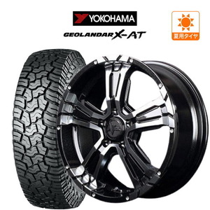 サマータイヤ ホイール 4本セット MID ナイトロパワー クロスクロウ ヨコハマ ジオランダー X-AT (G016) 235/70R16 RAV4 等