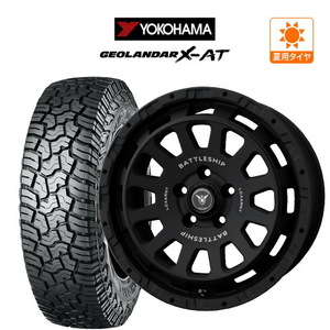 サマータイヤ ホイール 4本セット BADX ロクサーニ バトルシップ ネオ ヨコハマ ジオランダー X-AT (G016) 235/70R16