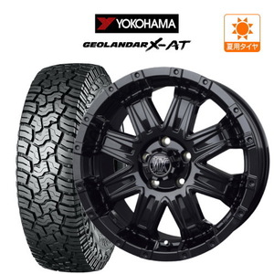 サマータイヤ ホイール 4本セット BADX ロックケリー MX-II ヨコハマ ジオランダー X-AT (G016) 235/70R16 RAV4 等