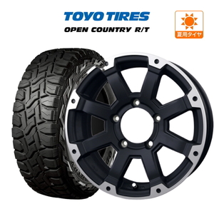 ジムニー用 サマー ホイール 4本セット BADX ロックケリー MX-I TOYO オープンカントリー R/T 215/70R16