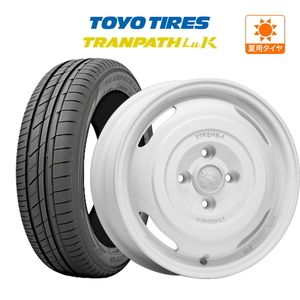 サマータイヤ ホイール 4本セット MLJ エクストリーム ジャーニー TOYO トランパス LuK 155/65R14