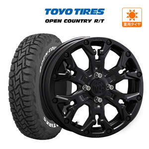 サマータイヤ ホイール 4本セット クリムソン MG ゴーレム Jr. TOYO オープンカントリー R/T(WL) 165/65R15 タフト 等