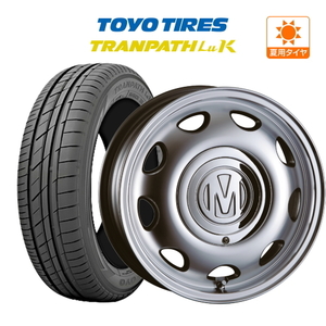 サマータイヤ ホイール 4本セット クリムソン ディーン ミニ TOYO トランパス LuK 155/65R14