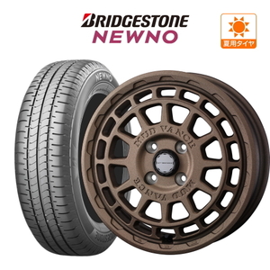 サマータイヤ ホイール 4本セット ウェッズ マッドヴァンス X タイプF ブリヂストン NEWNO ニューノ 155/65R14