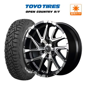 サマータイヤ ホイール 4本セット MID ナイトロパワー デリンジャー TOYO オープンカントリー R/T 265/65R17 プラド 等