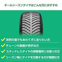 ダンロップ ALL SEASON MAXX AS1 225/65R17 106H XL オールシーズンタイヤのみ・送料無料(1本)_画像5