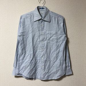 ポールスミス　長袖シャツ　チェックシャツ　Mサイズ　1円