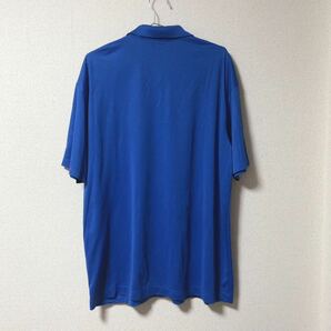 NIKE ナイキゴルフ 半袖ポロシャツ ゴルフウェア ブルー メンズ XXLサイズ 3Lサイズ ドライフィットの画像5