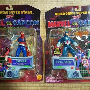 マーヴルvsカプコン フィギュア スパイダーマン キャプテンアメリカ MARVEL vs CAPCOM spiderman