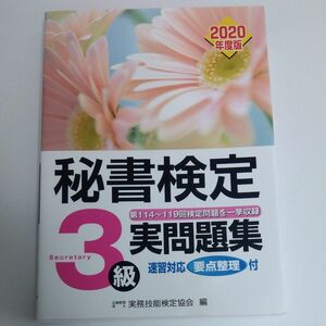 秘書検定３級実問題集　２０２０年度版 実務技能検定協会／編