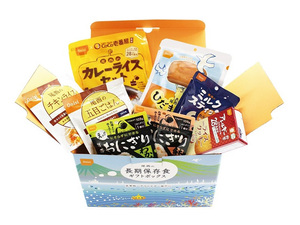  tail west food (Onishi) tail west. long time period preservation meal gift box (2 day 2 person minute ) assortment Alpha rice preservation meal alpha . rice free z dry disaster disaster prevention 