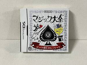 【ニンテンドーDSソフト】マジック大全 中古 起動確認済