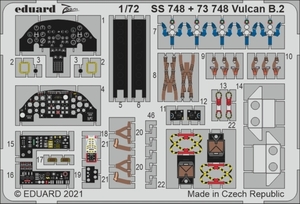 エデュアルド ズーム1/72 SS748 Avro Vulcan B.2 for Airfix kits